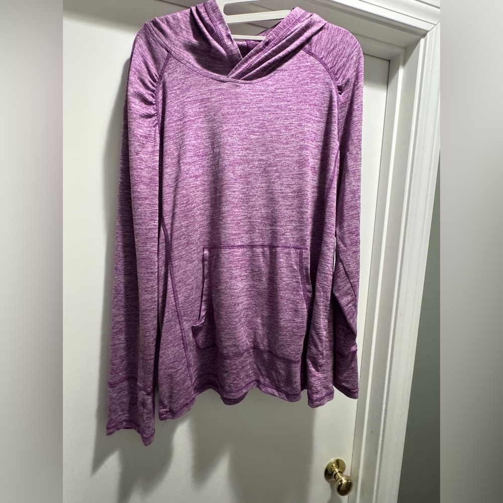 RBX Heathered Purple Hooded Sweatshirt Sz 1x